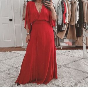 Reformation Winslow Wrap Dress